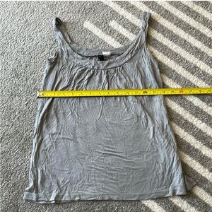 Y2K H&M gray tank flowy top